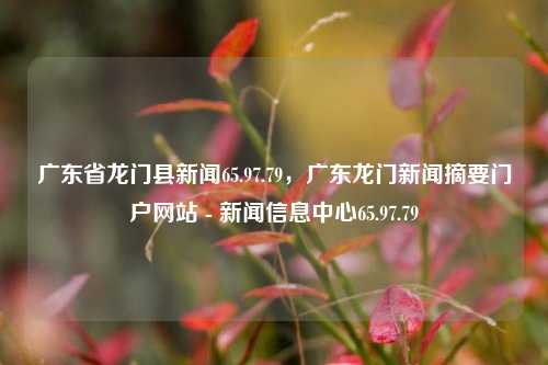 广东省龙门县新闻65.97.79，广东龙门新闻摘要门户网站 - 新闻信息中心65.97.79