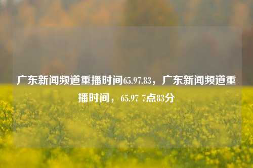 广东新闻频道重播时间65.97.83，广东新闻频道重播时间，65.97 7点83分