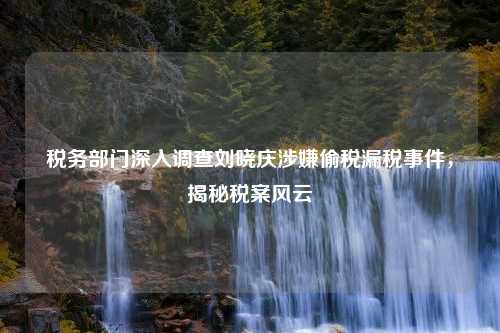 税务部门深入调查刘晓庆涉嫌偷税漏税事件，揭秘税案风云